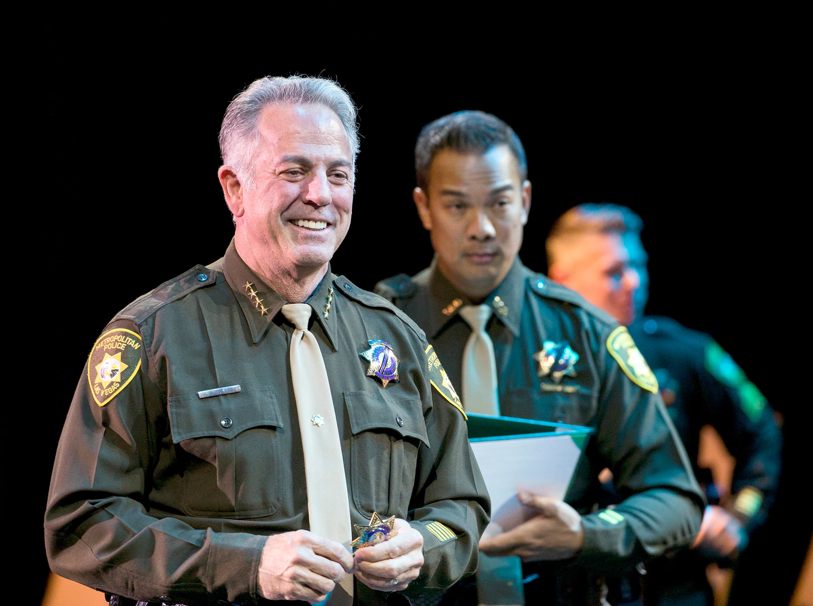 Delay granted in Lombardo ethics case over campaign use of badge, uniform