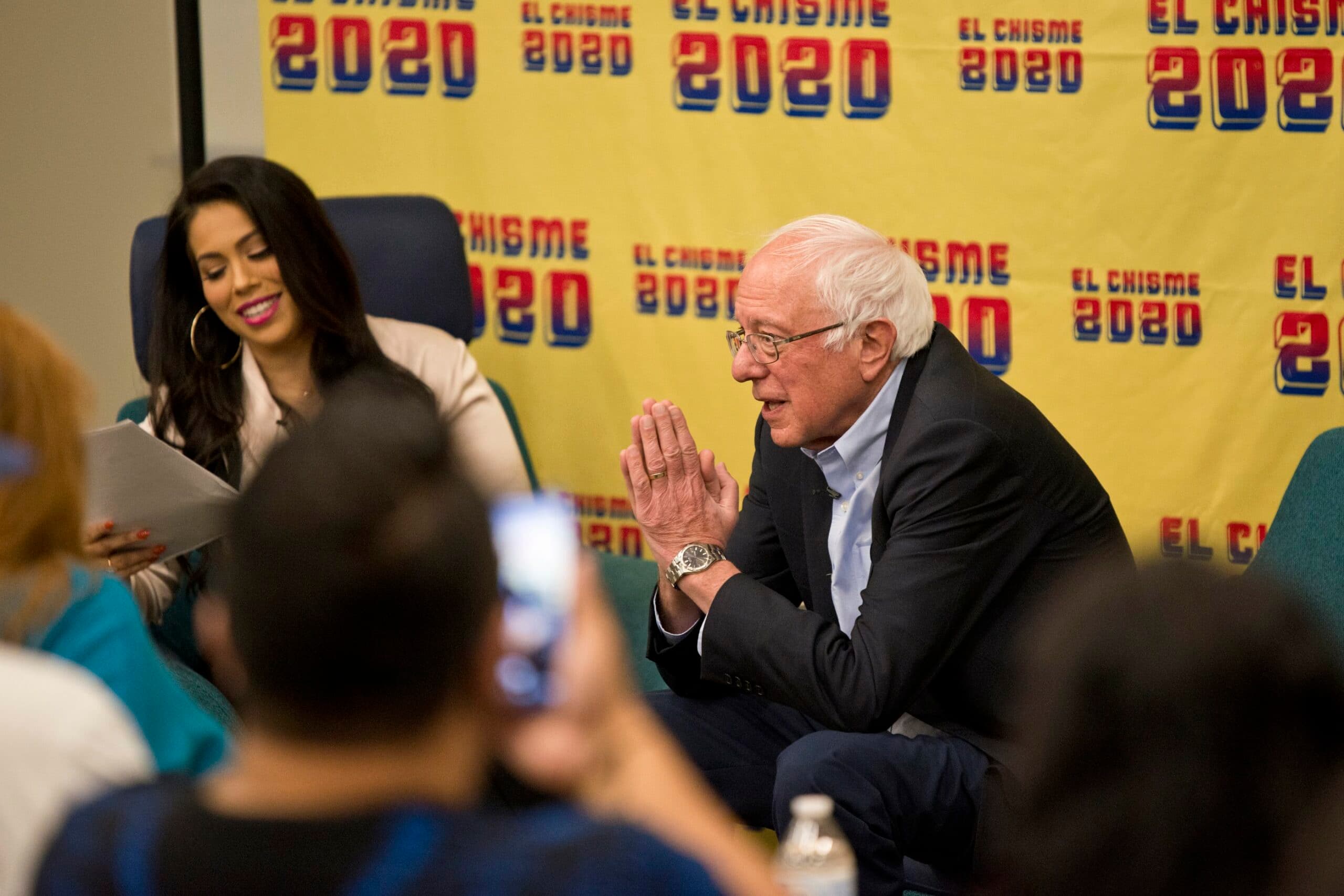 Sanders hones in on immigration, domestic terrorism and foreign policy during Latinx town hall at UNLV