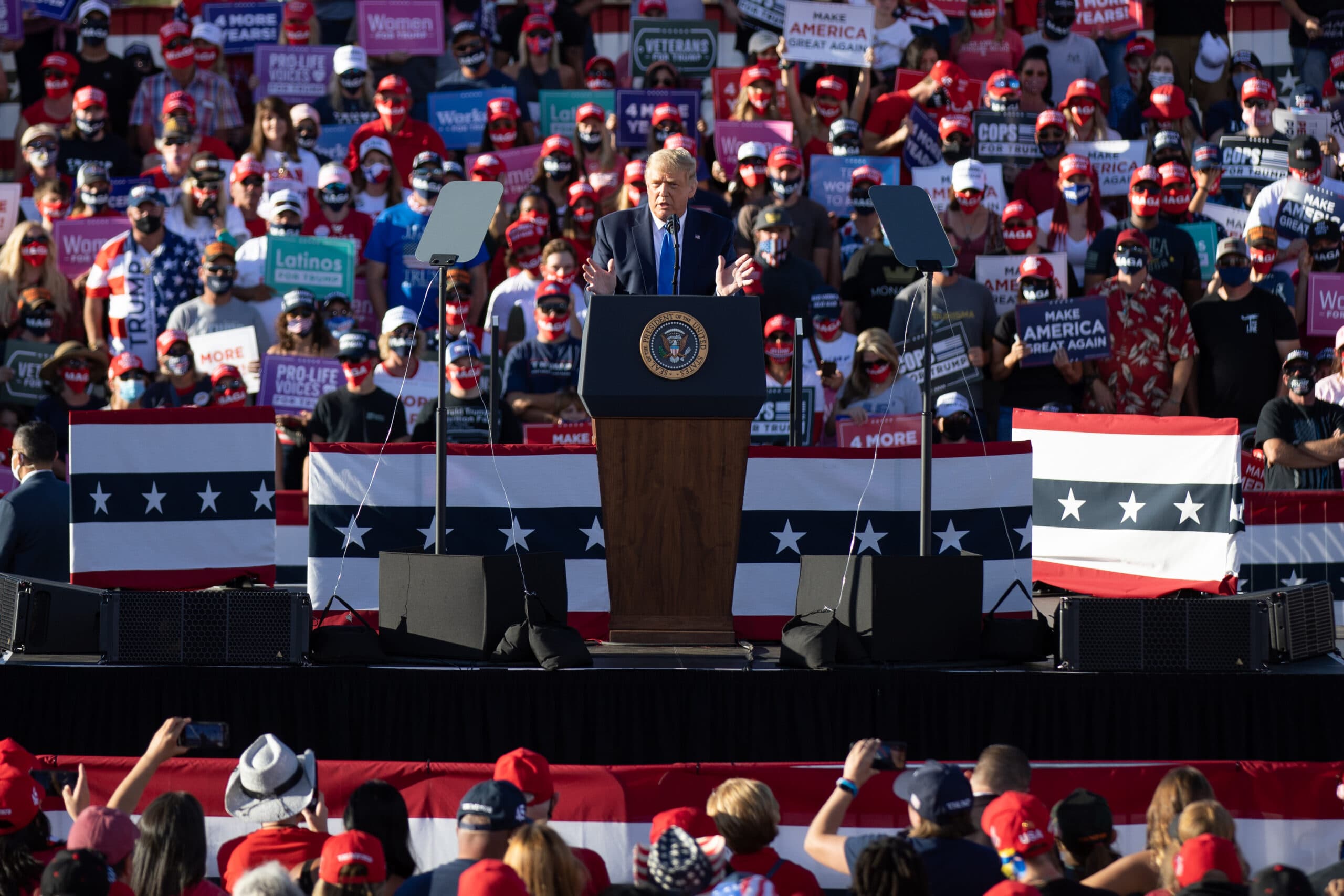 Trump to rally in Minden for Lombardo, Laxalt ahead of general election