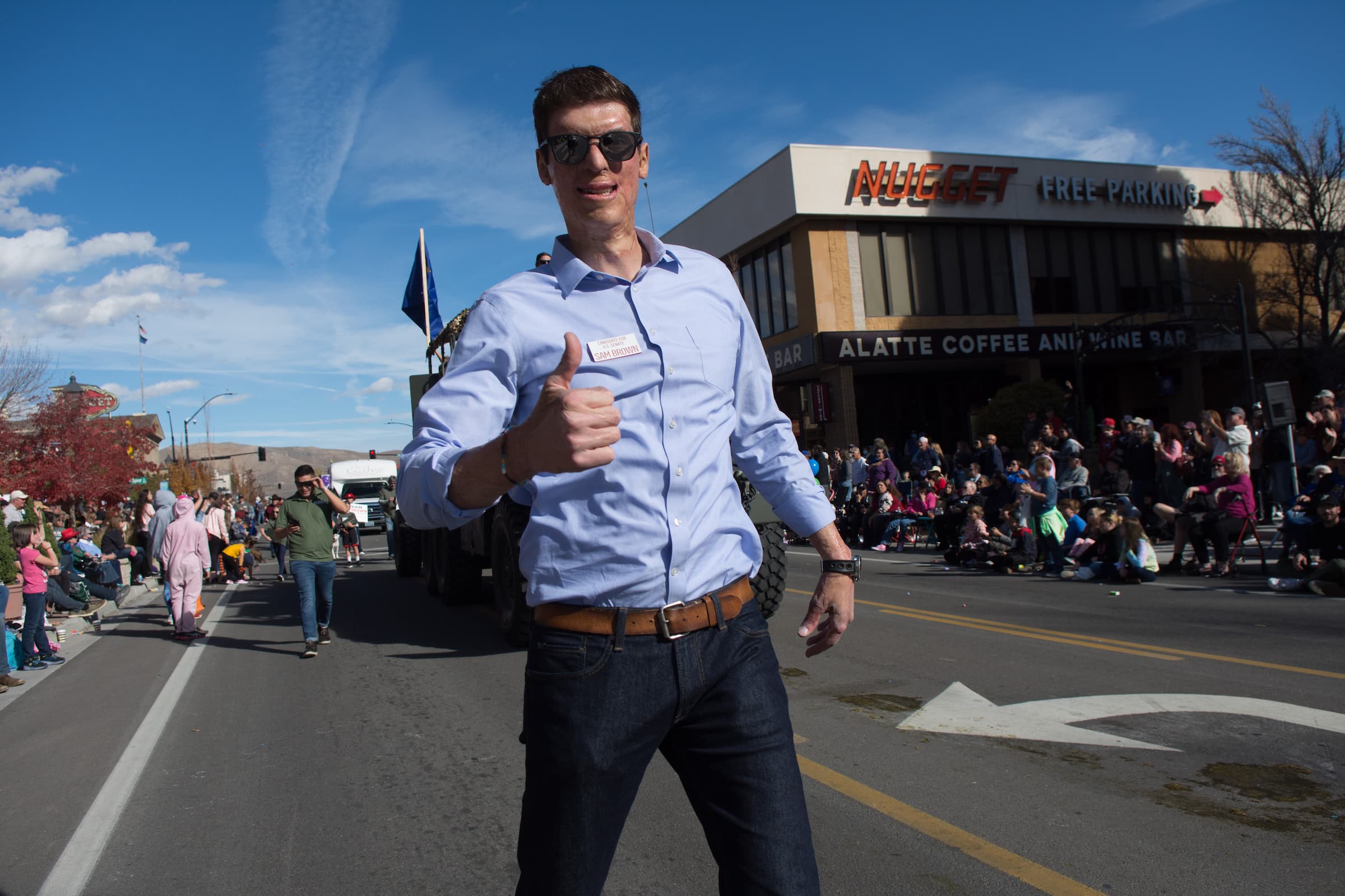 Brown raises another $1 million in underdog bid against Laxalt