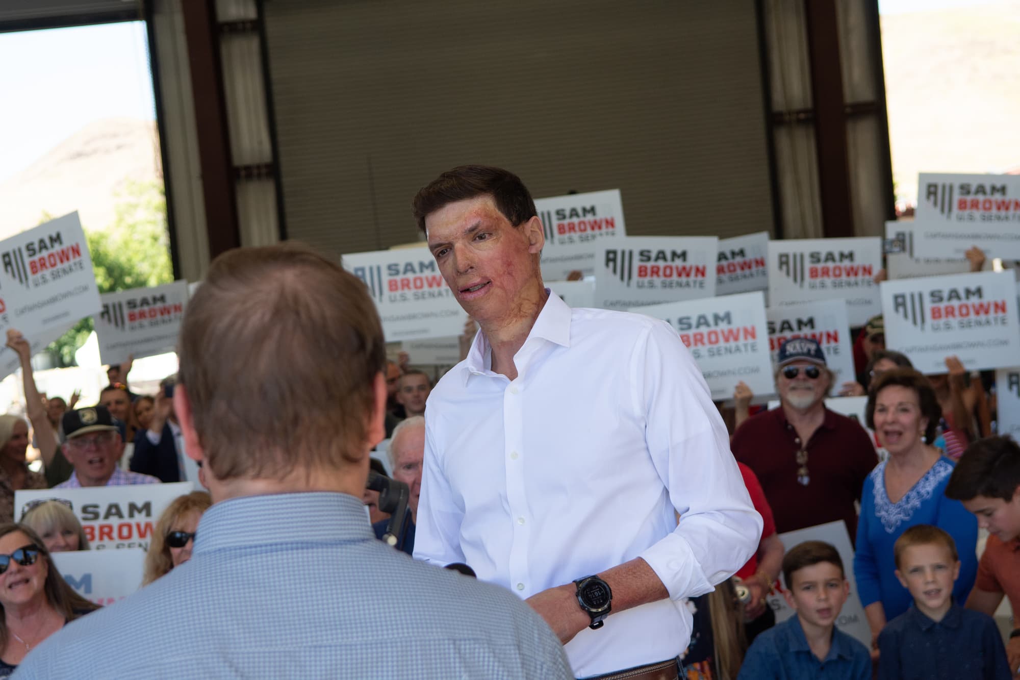 Sam Brown ramps up national fundraising ahead of GOP Senate primary