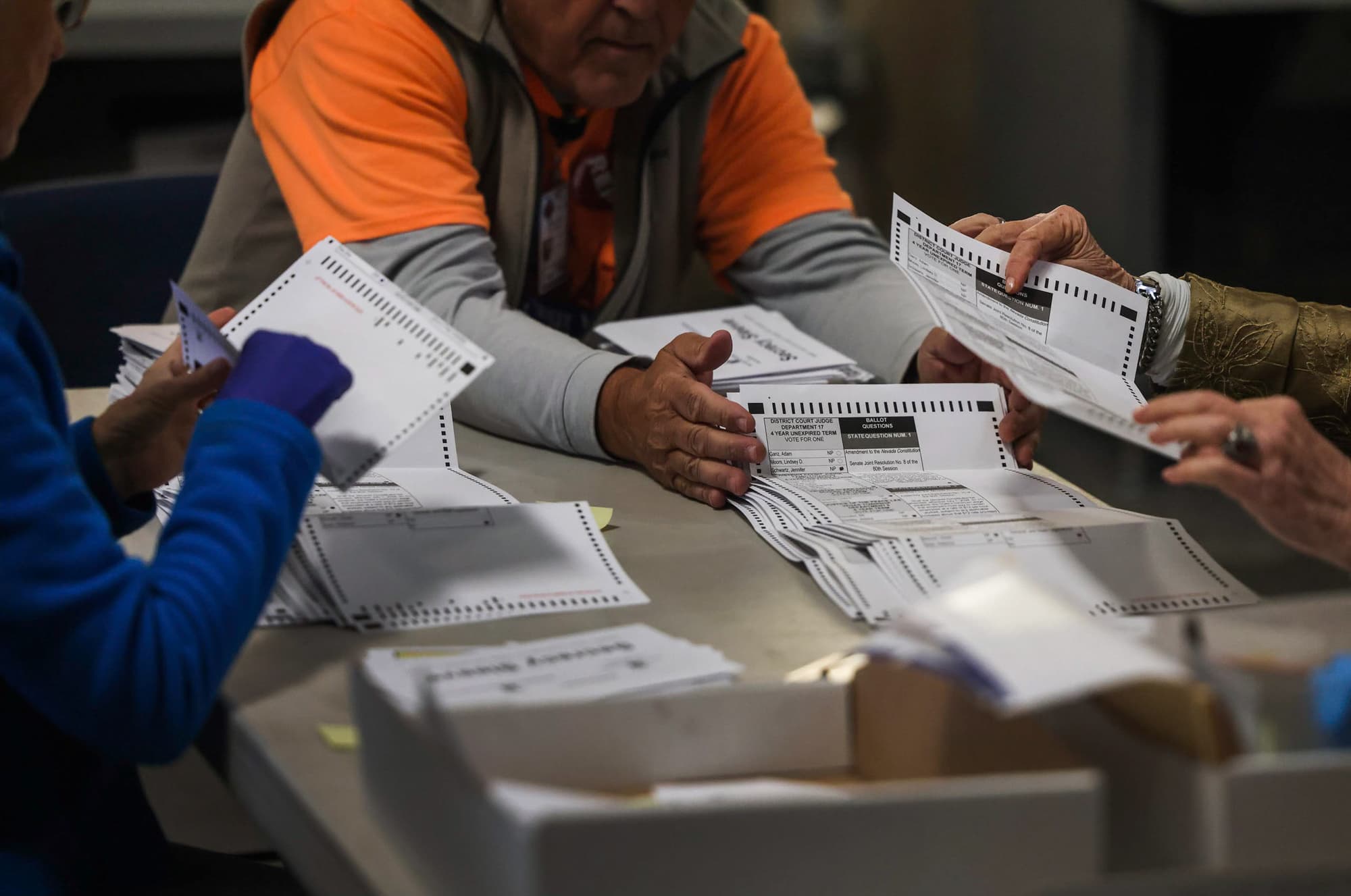 Trump campaign sues Nevada, alleges counting of non-postmarked mail ballots