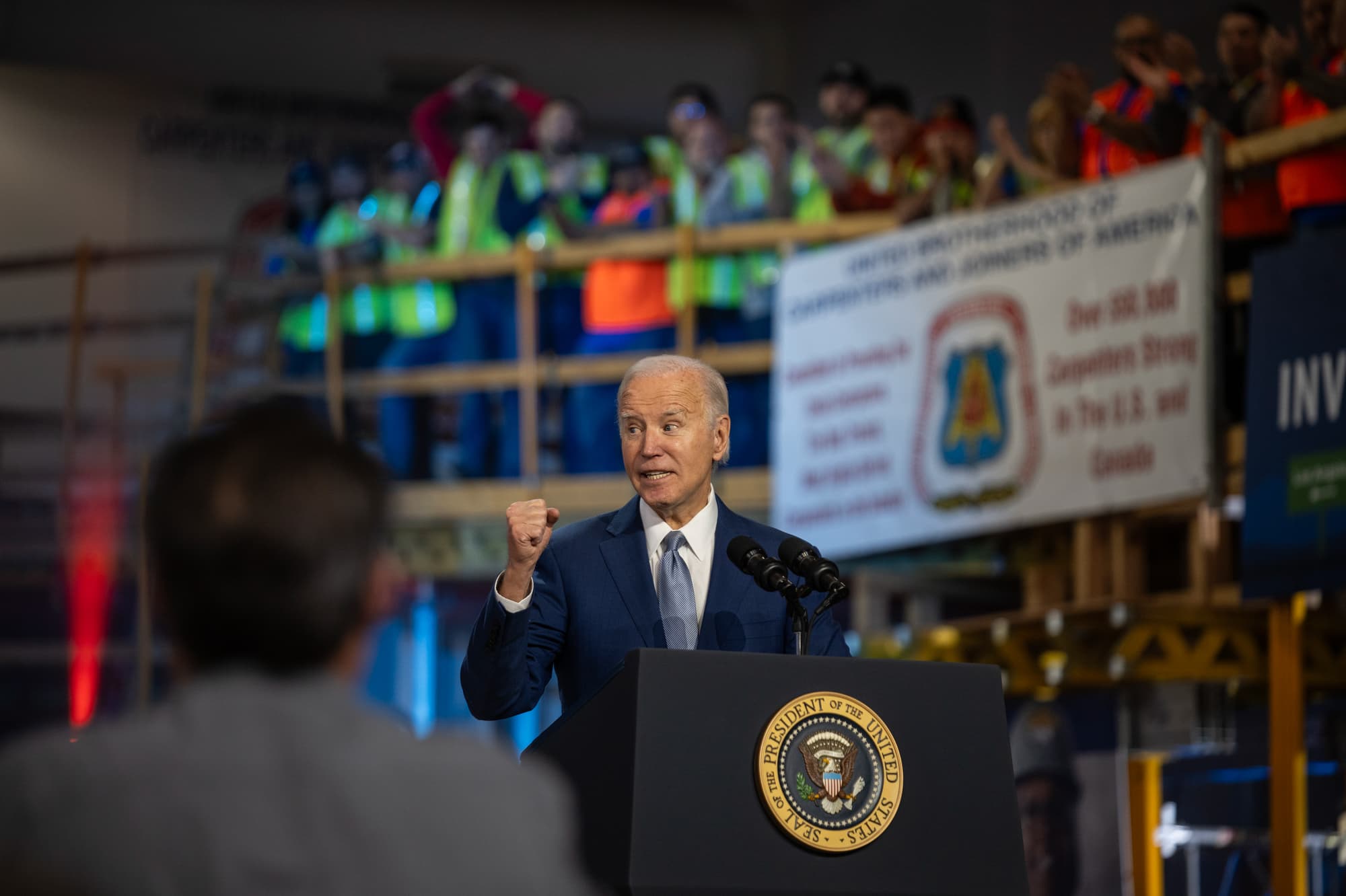 In Vegas, Biden highlights $3 billion for high-speed rail line to sell Nevadans on economy