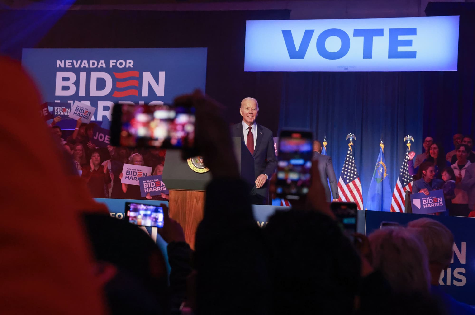 Lee, Horsford split on confidence in Biden as Democratic nominee