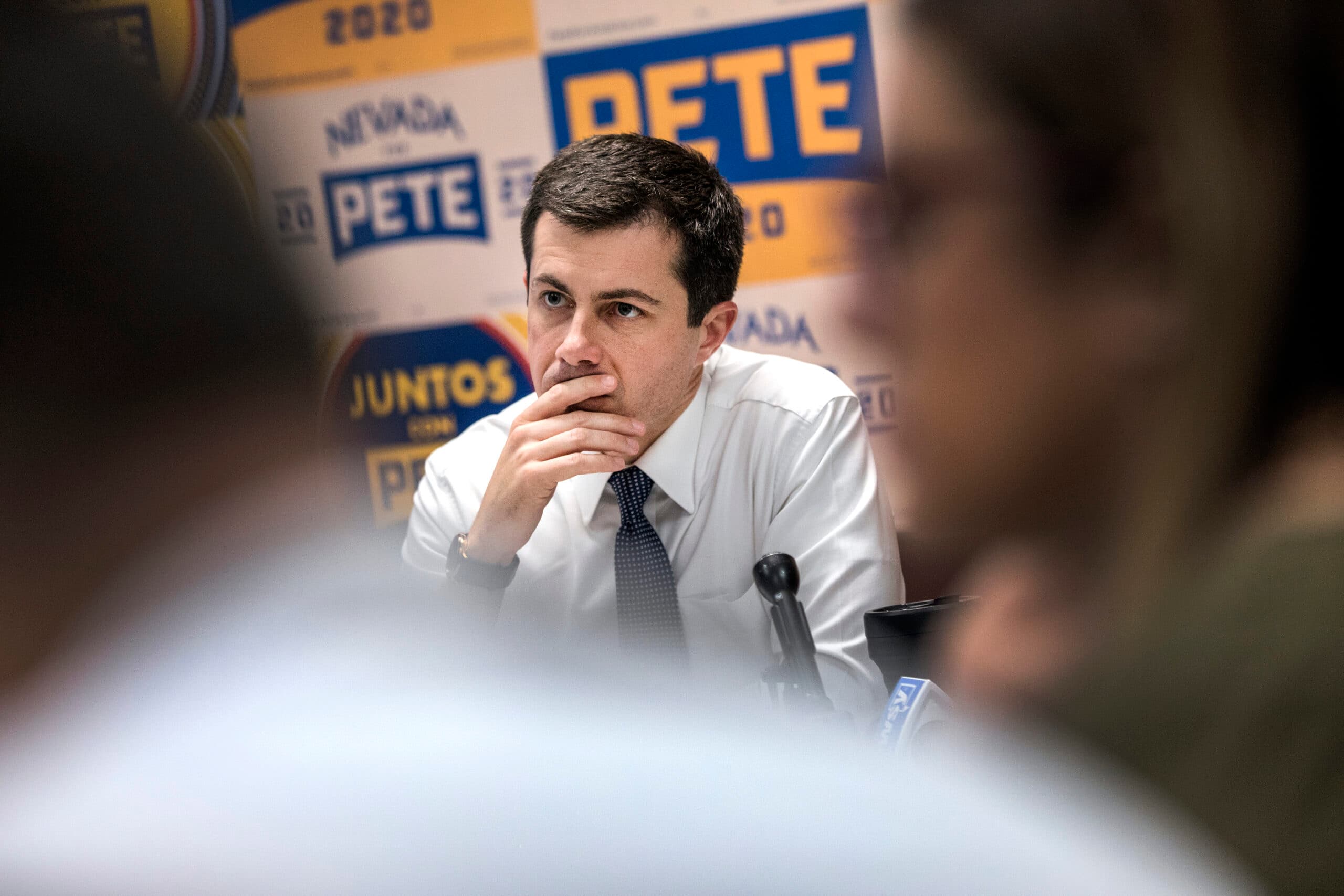 Buttigieg looks to woo non-white voters in Las Vegas campaign swing