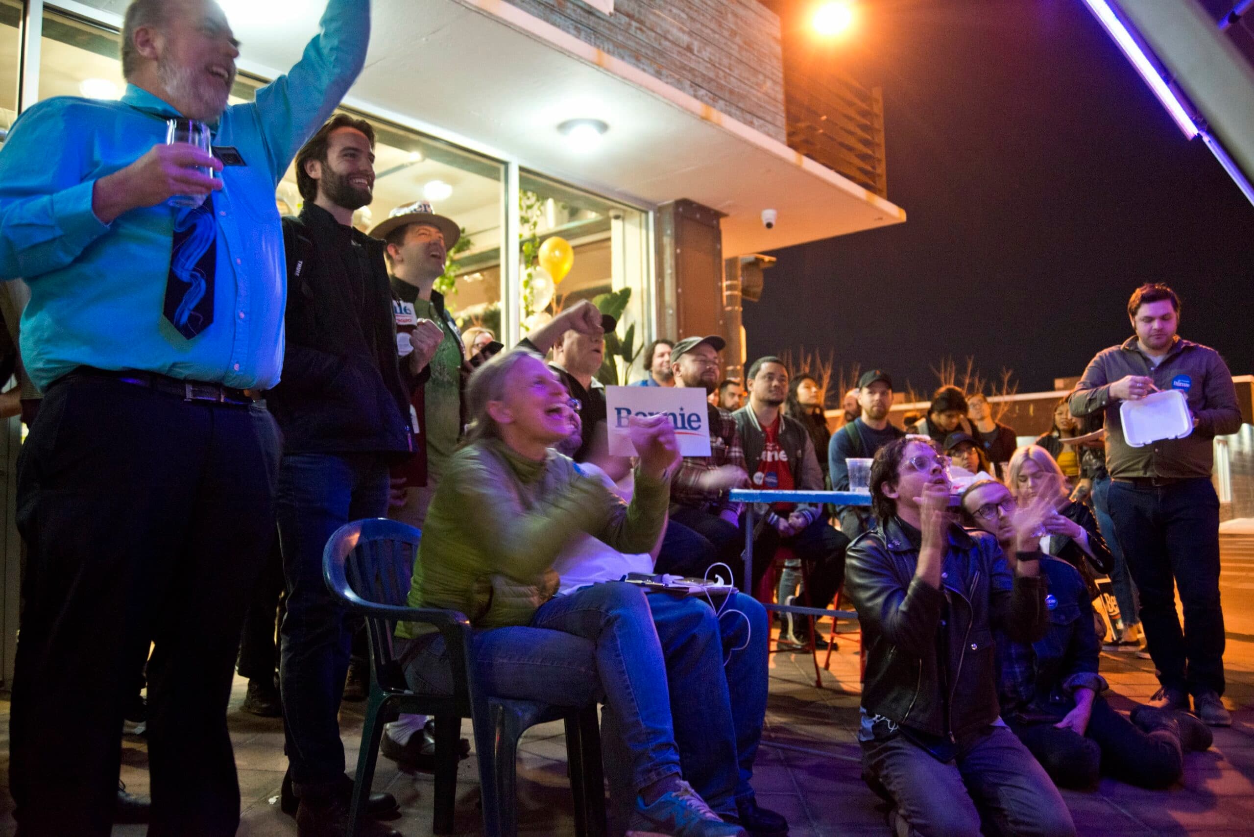 As candidates threw verbal punches, debate viewers cheered, jeered and mulled their choices