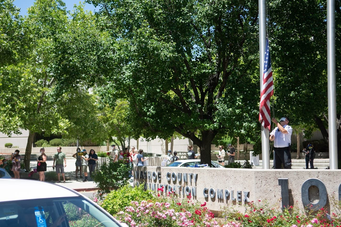 Washoe commissioner Bob Lucey seeks to disqualify opponent over registration change