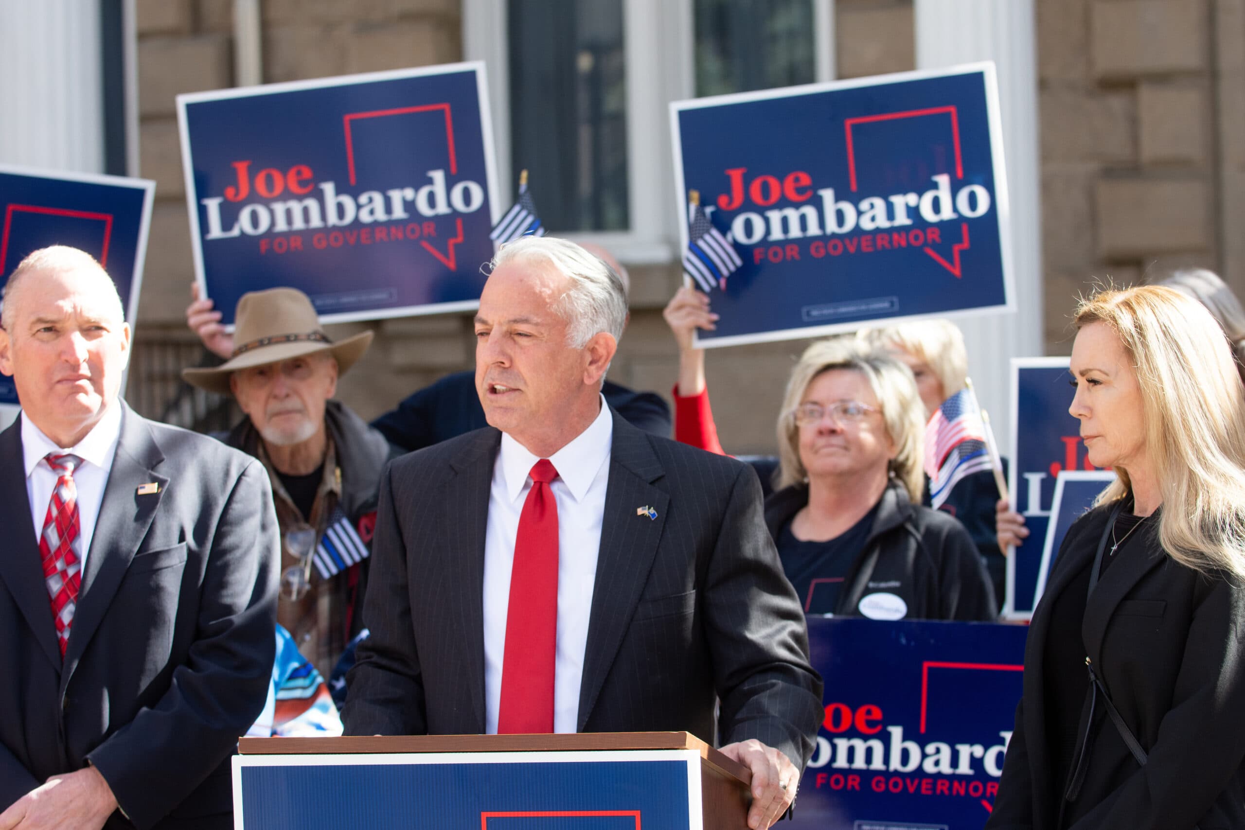 Alguacil Joe Lombardo obtiene respaldo de Trump en contienda para gubernatura de Nevada