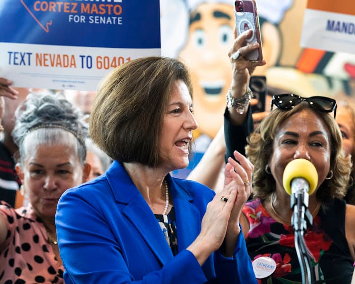 Cortez Masto raises record $15 million in third quarter