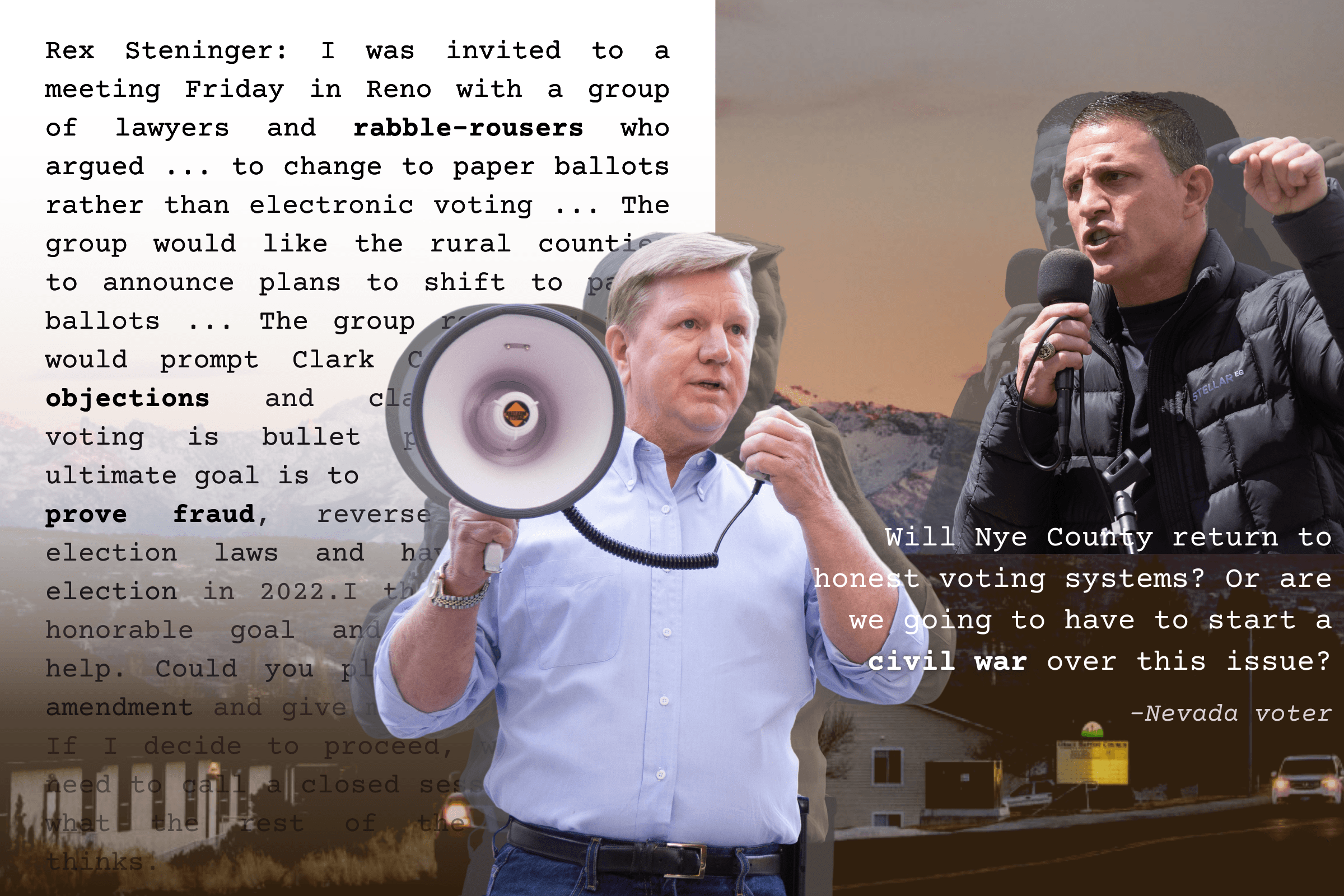 How rural Nevada became the next battleground for the 'Big Lie'