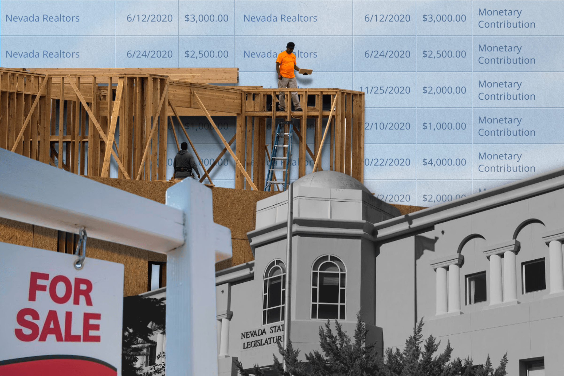 Follow the Money: Nevada Realtors spread the wealth among lawmakers