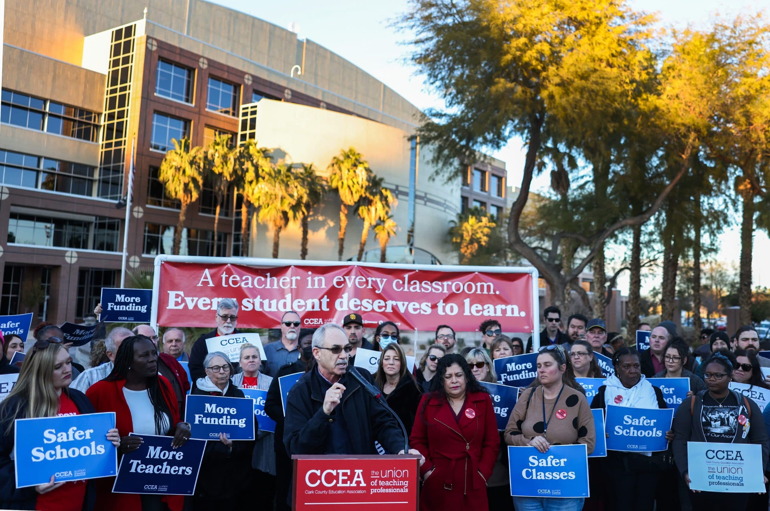 Major Clark County teachers union endorses Republican Joe Lombardo for Nevada governor