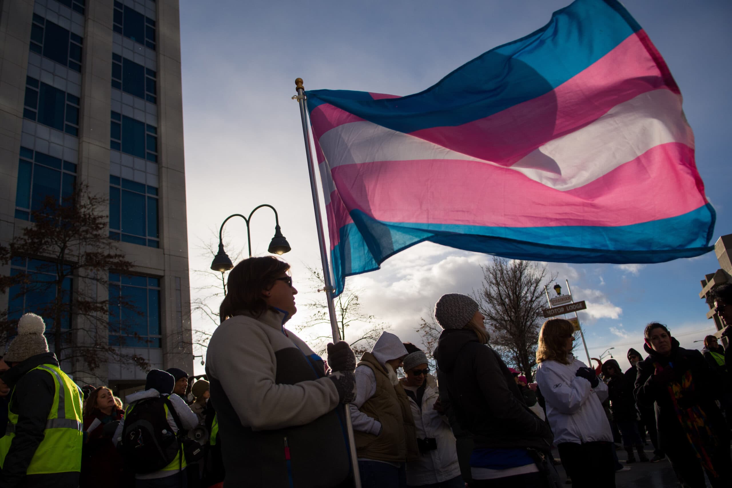 Transgender students flood crisis hotlines as Trump pledges to roll back LGBTQ+ protections