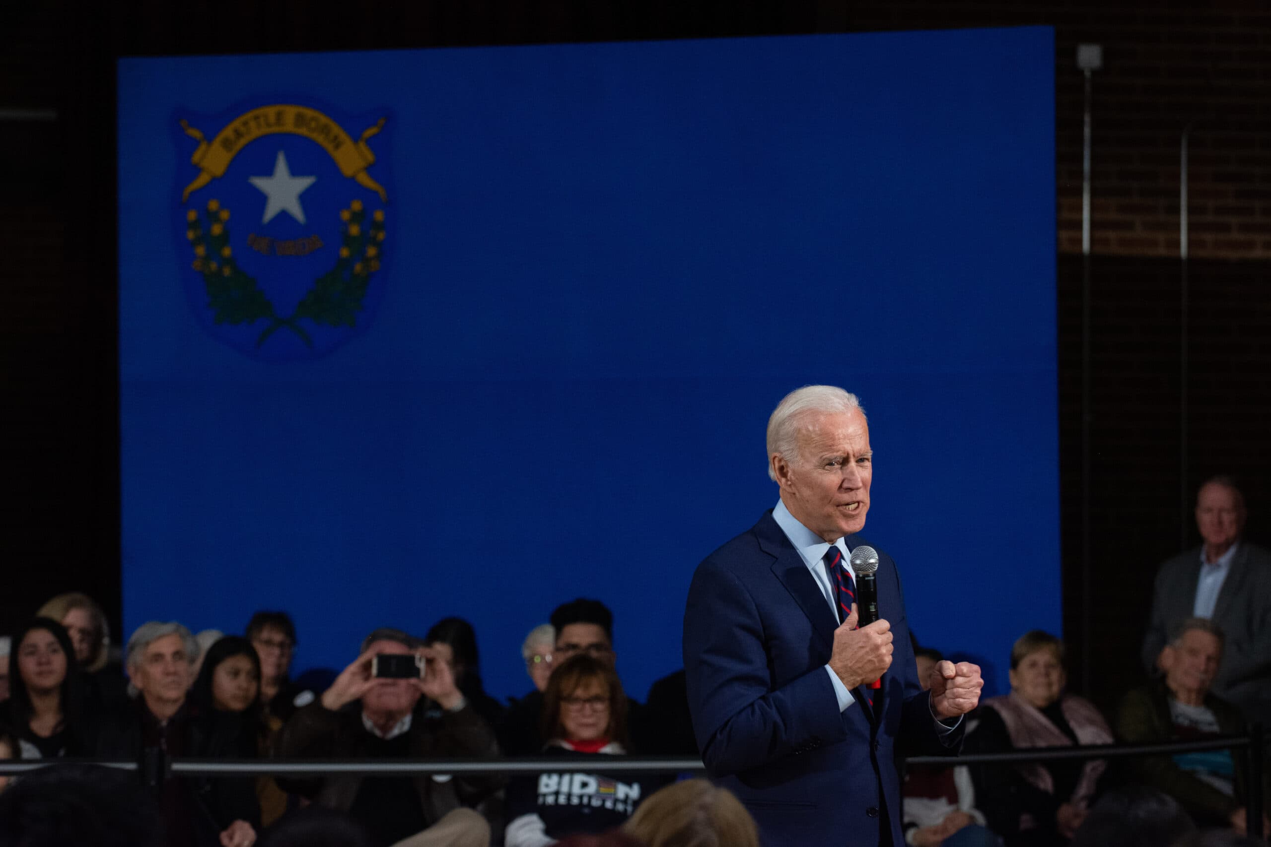 Biden winning hypothetical matchup against Trump, ties DeSantis in Nevada