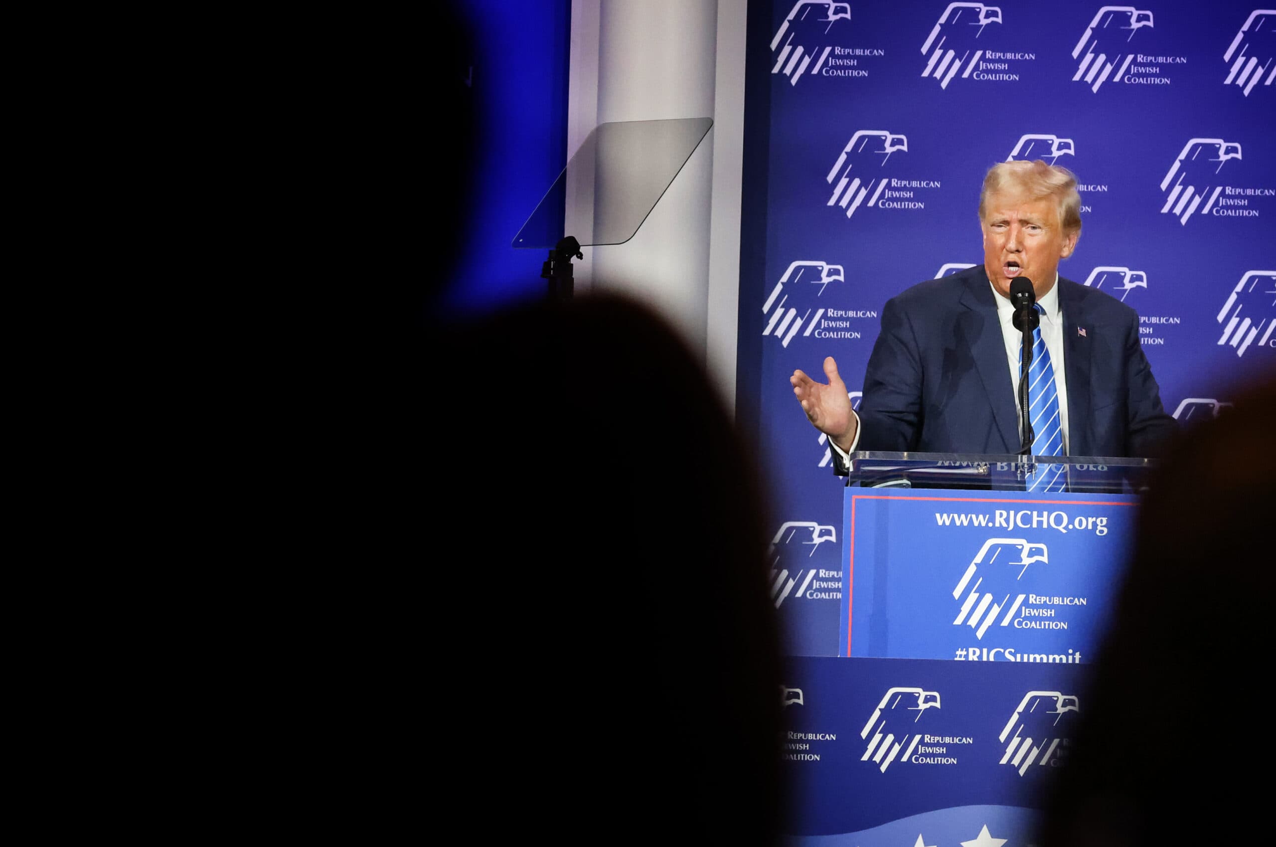 Trump rails against 'political' legal battles, attacks primary rivals in Las Vegas rally