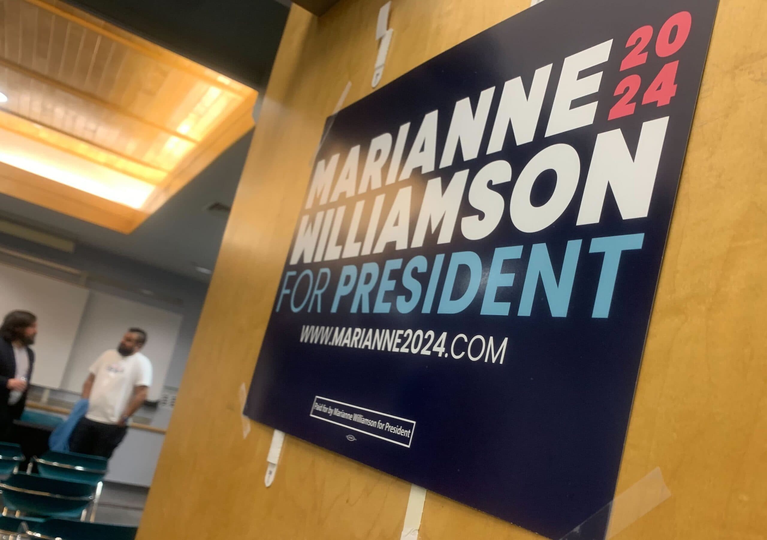 A Democrat beating Biden may be impossible. Is Nevada Marianne Williamson's last chance?