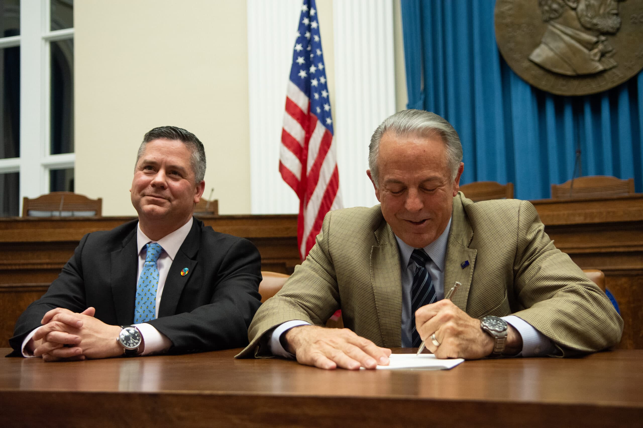 Candidates backed by Lombardo or Democratic caucuses locked in close fundraising battle