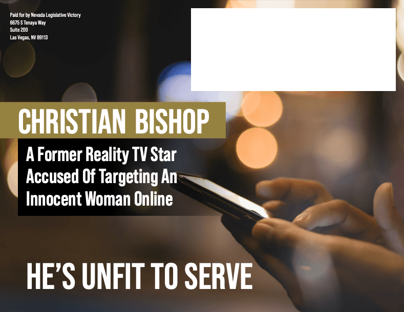 What's behind mailers accusing state Senate candidate of 'targeting' woman?