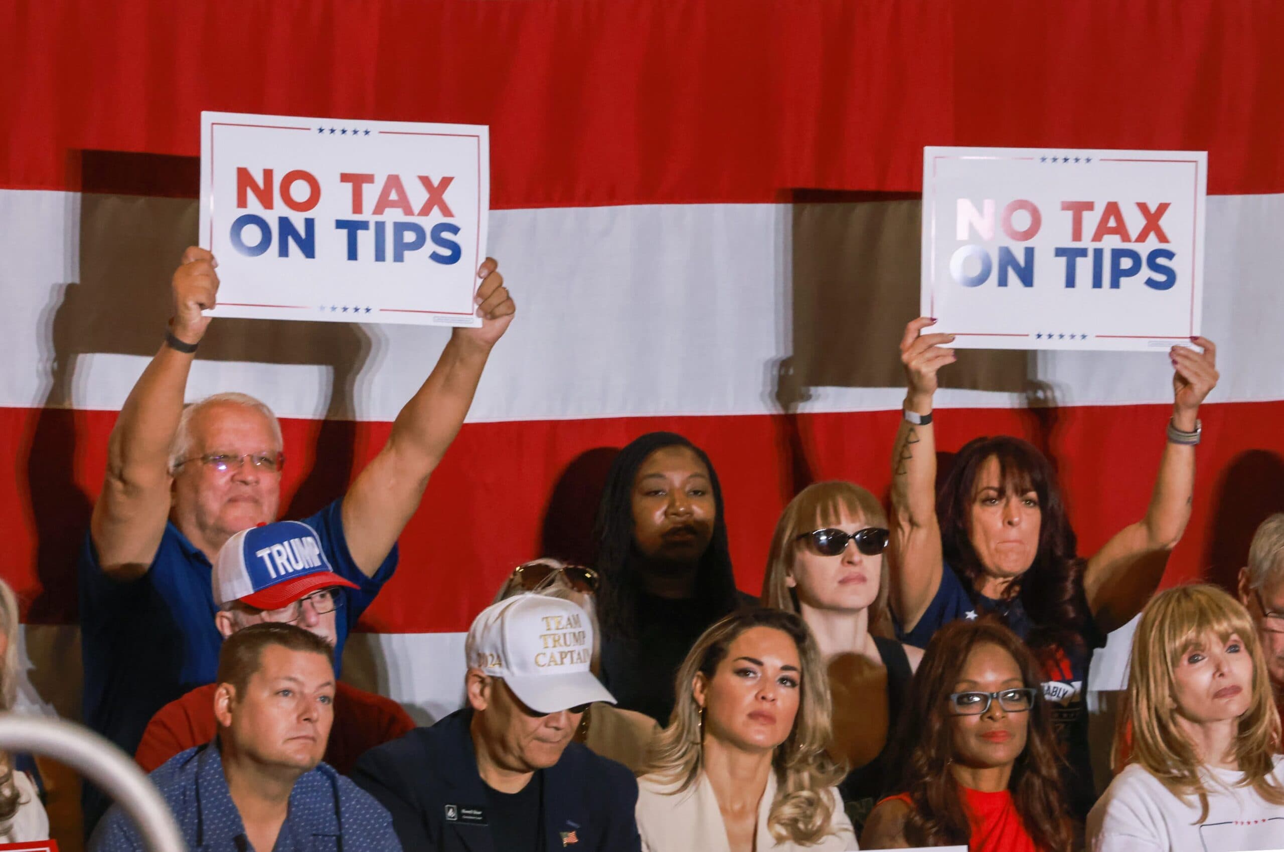 Do Republicans have room in their budget to end taxes on tips?