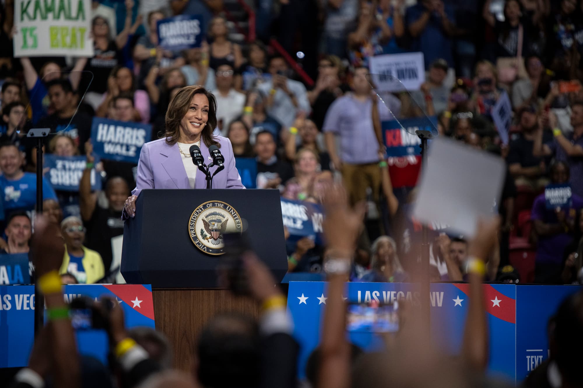 Analysis: Harris banked on wide nonpartisan support in Nevada. It apparently never came.