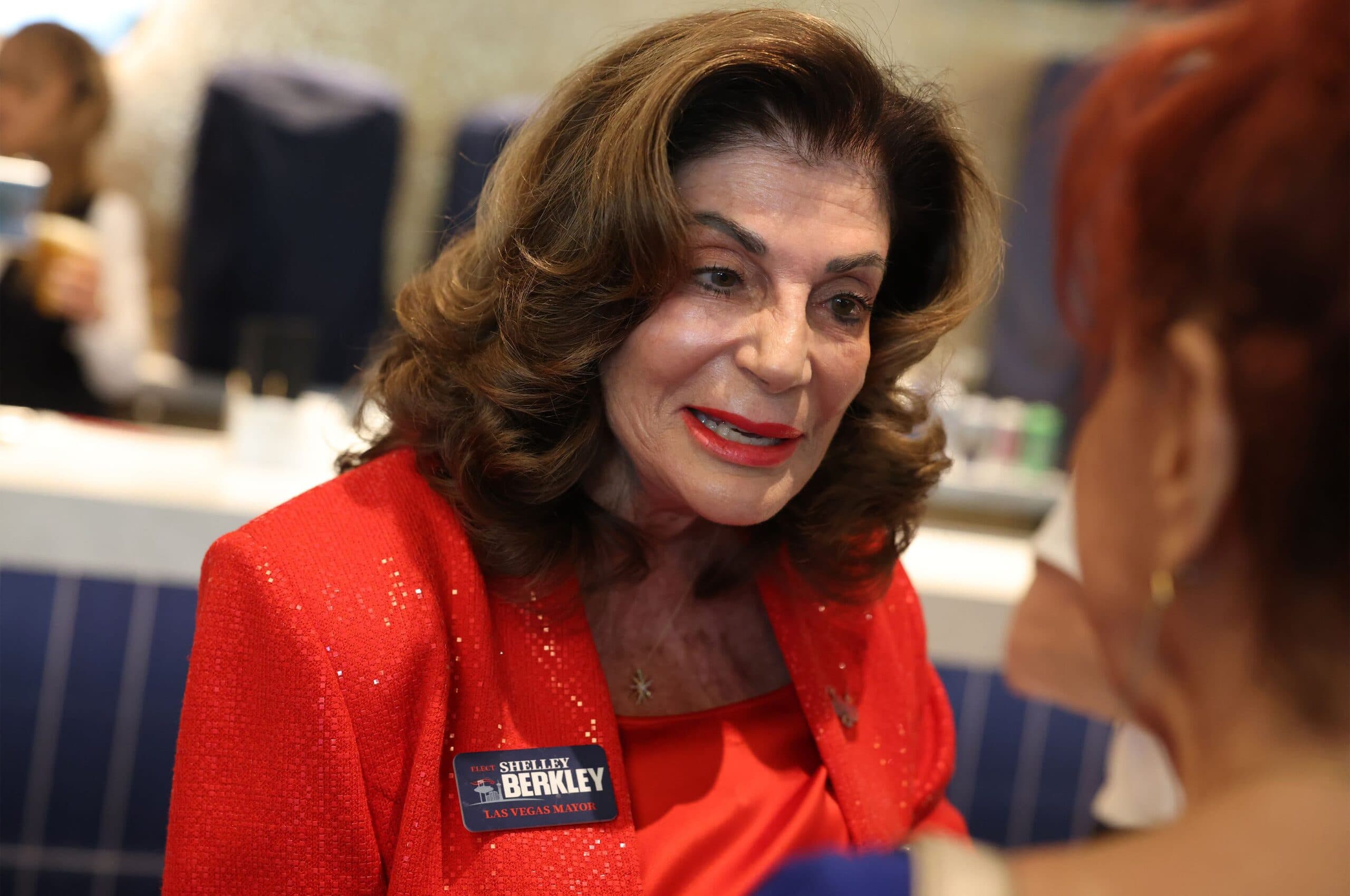 Berkley views Las Vegas mayor's race as her final chapter in public service