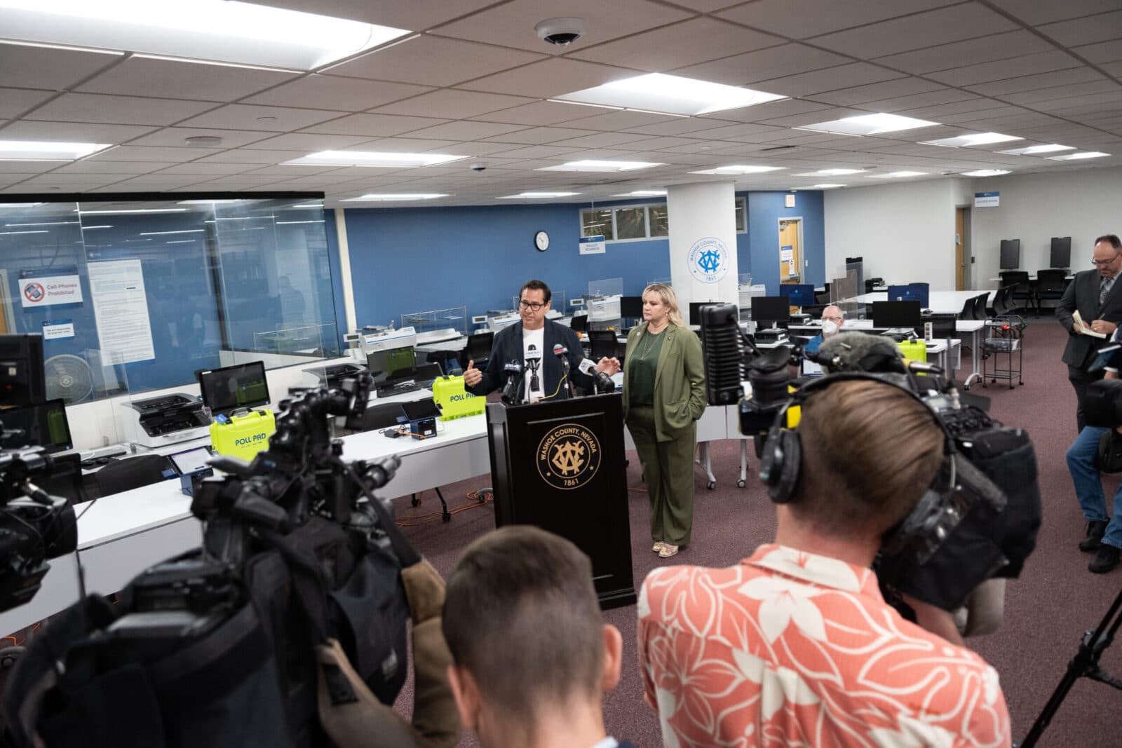 Nevada unveils new top-down voter registration and election management system