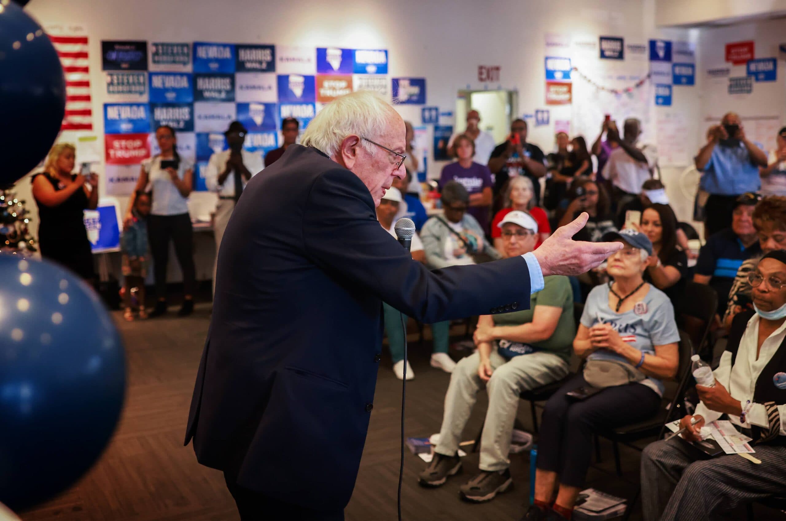 Among some Bernie Sanders supporters in Nevada, Harris 'is the best of the choices'