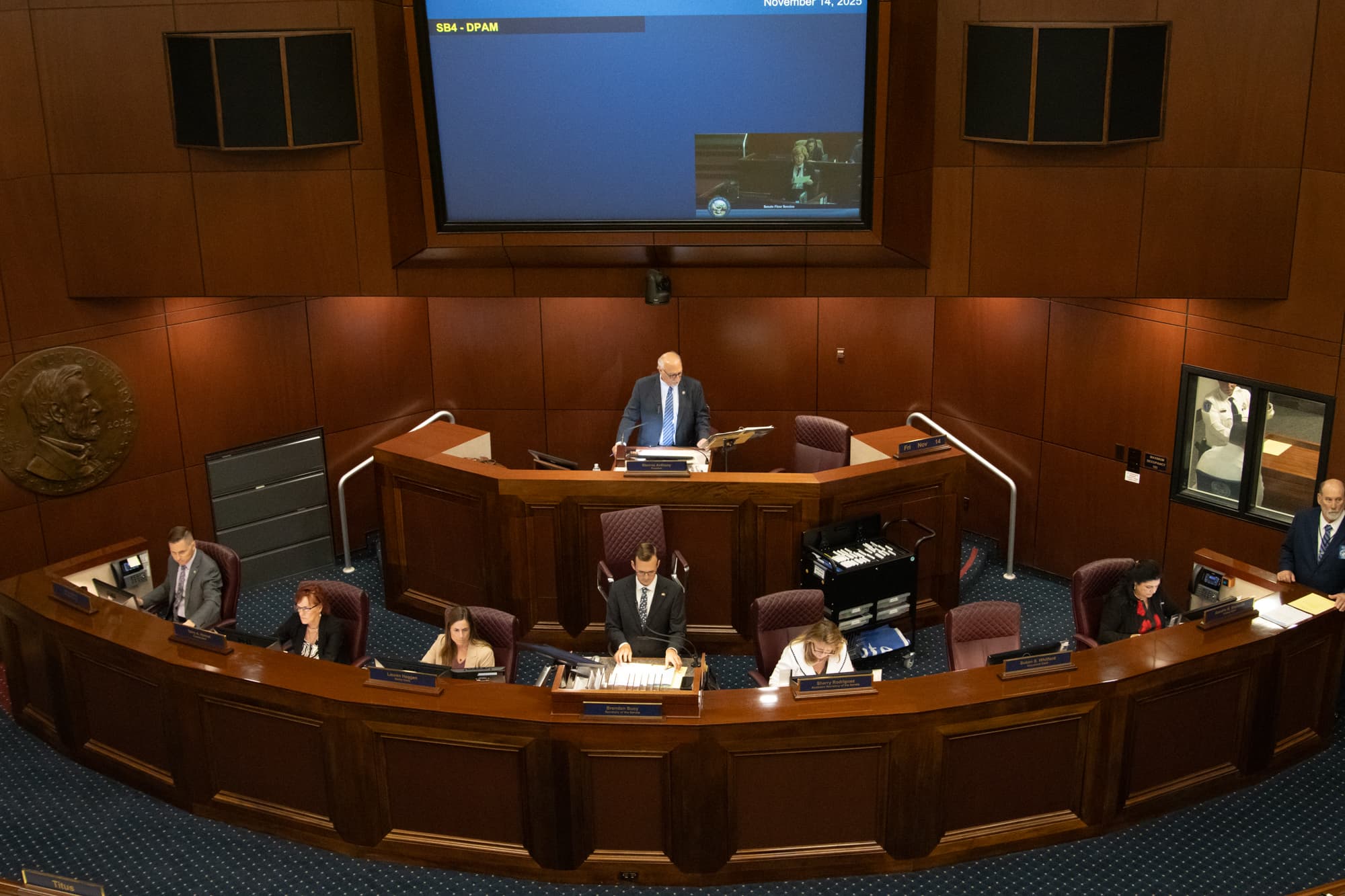 53 Nevada legislative seats are up in 2026. Most fundraising is going to nine of them.