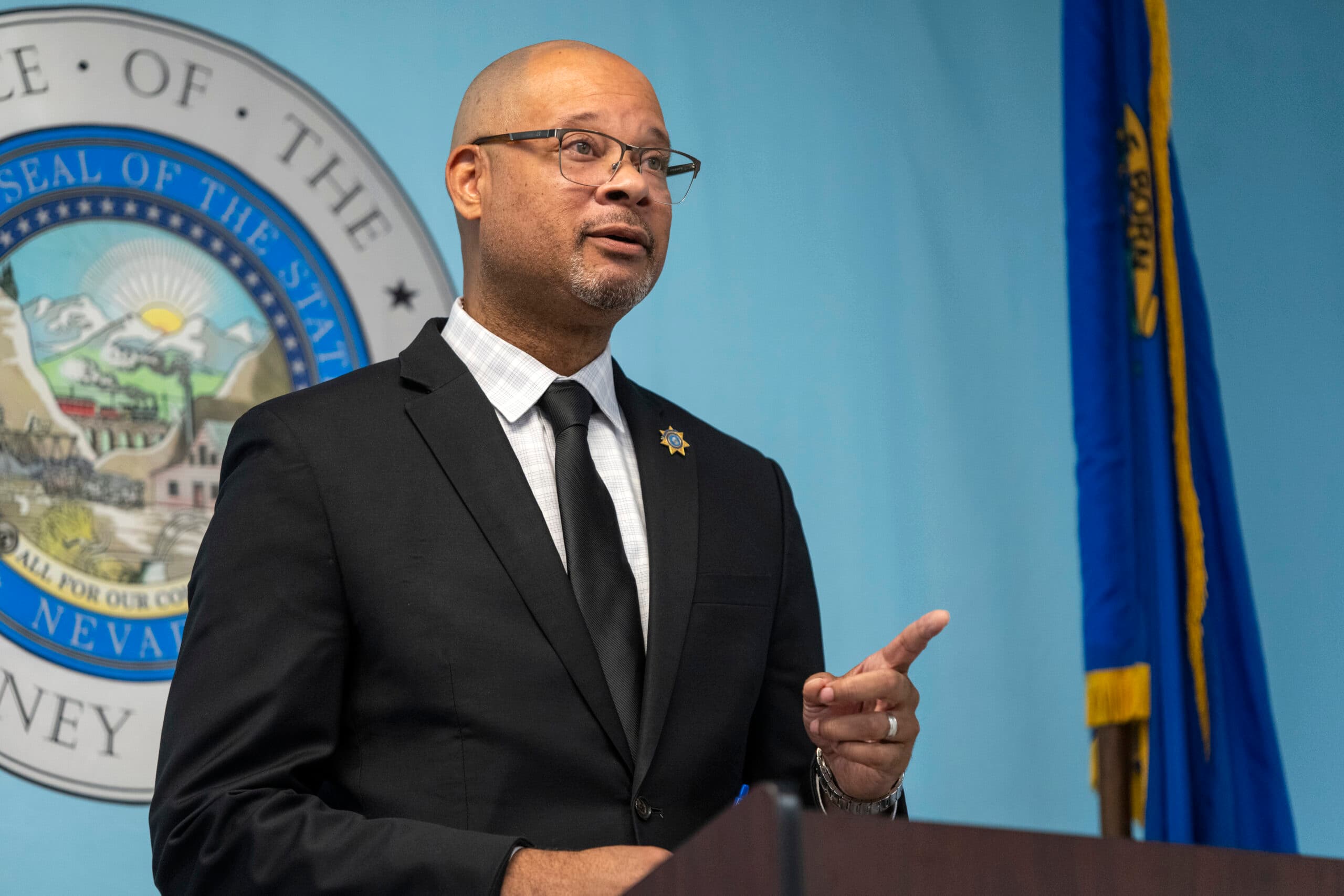 How many days has AG Aaron Ford spent out of state? Here's what records show.