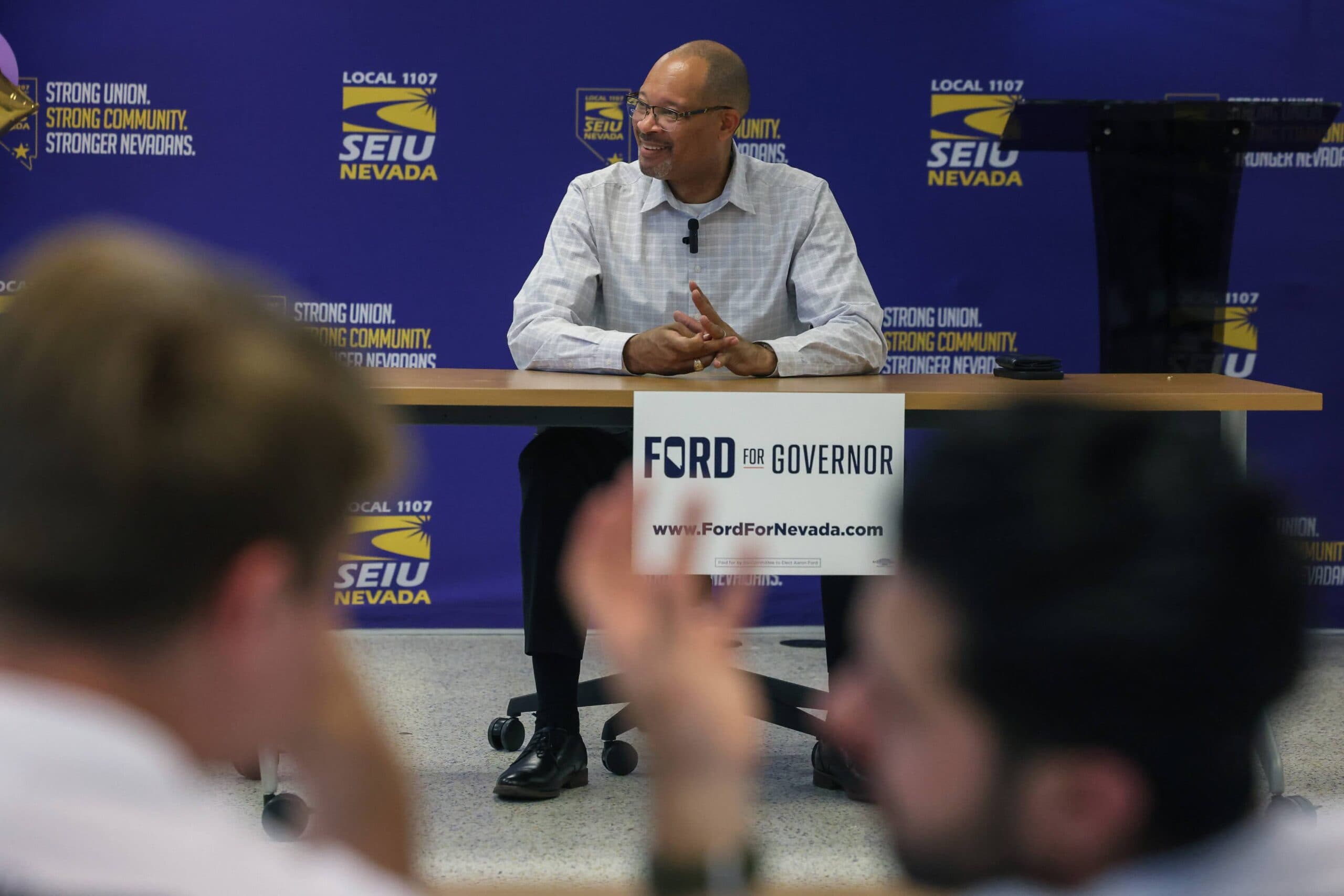 On the Record: What are Democratic governor candidate Aaron Ford's plans for Nevada?