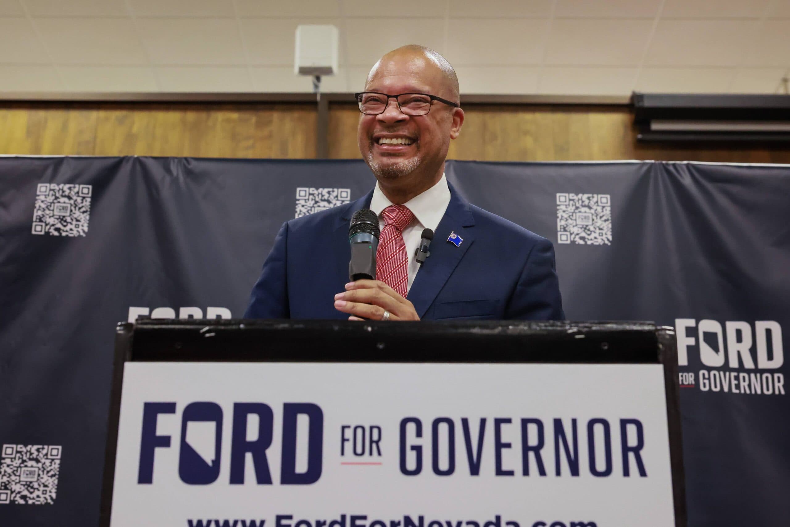 Ford hits Nevada airwaves for first time in governor's race, planning 7-figure ad campaign